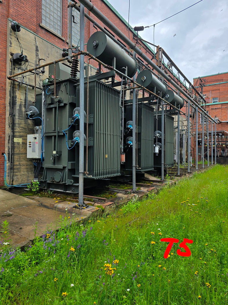 Ferranti-Packard 9750/13000 KVA ONAN/ONAF Transformer 60 Hz