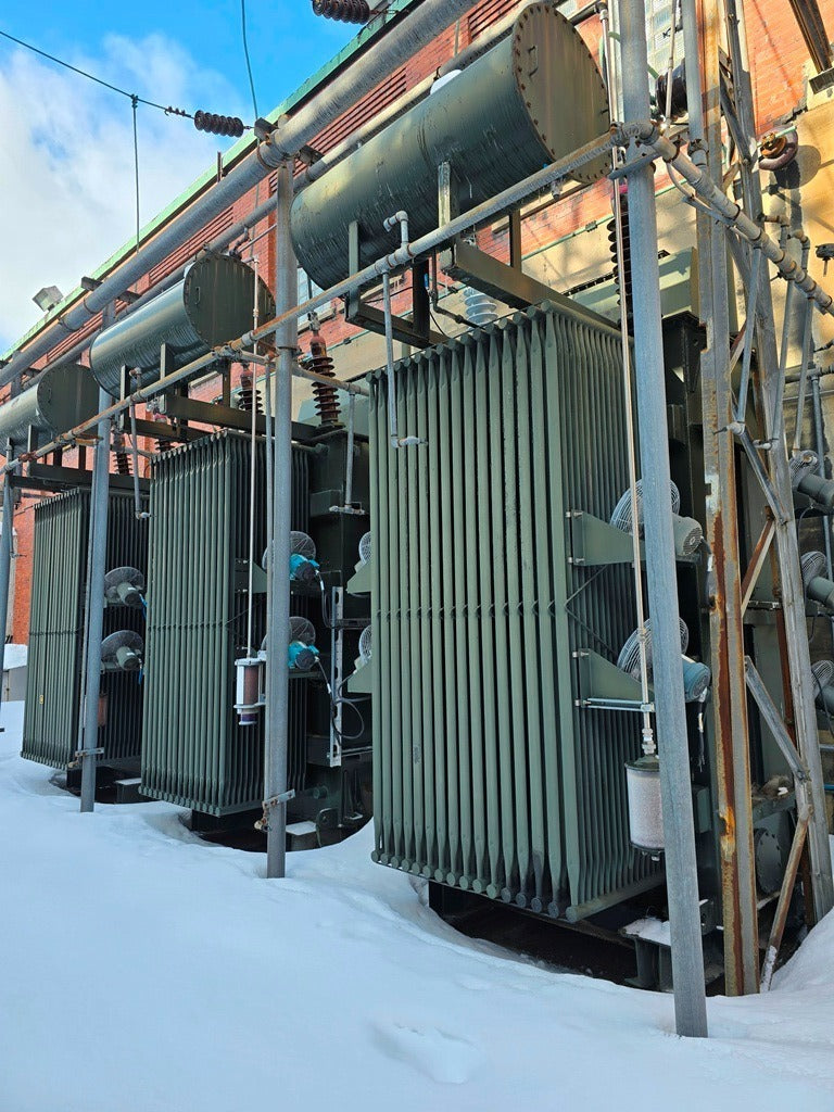 Ferranti-Packard 9750/13000 KVA ONAN/ONAF Transformer 60 Hz
