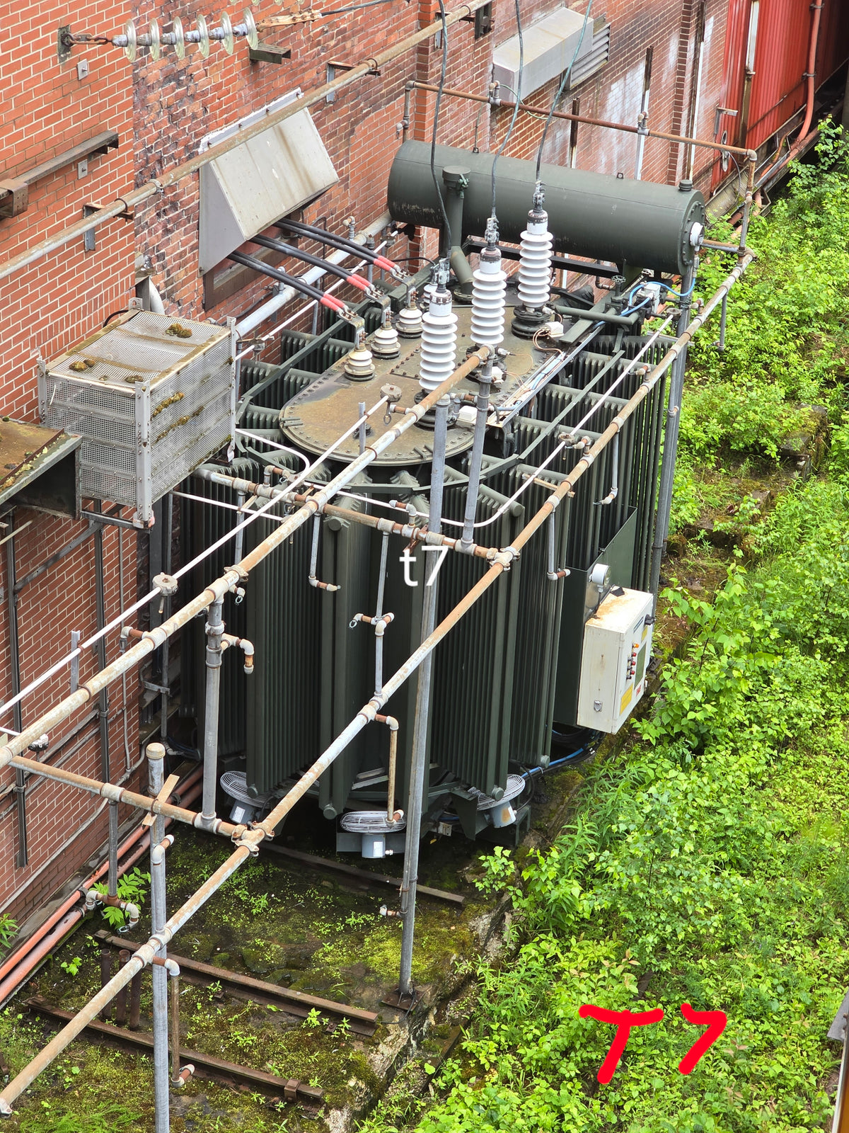 Brown Boveri TFRRWO 3 Phase Transformer 10000 KVA 66000/4330Y/2500 V