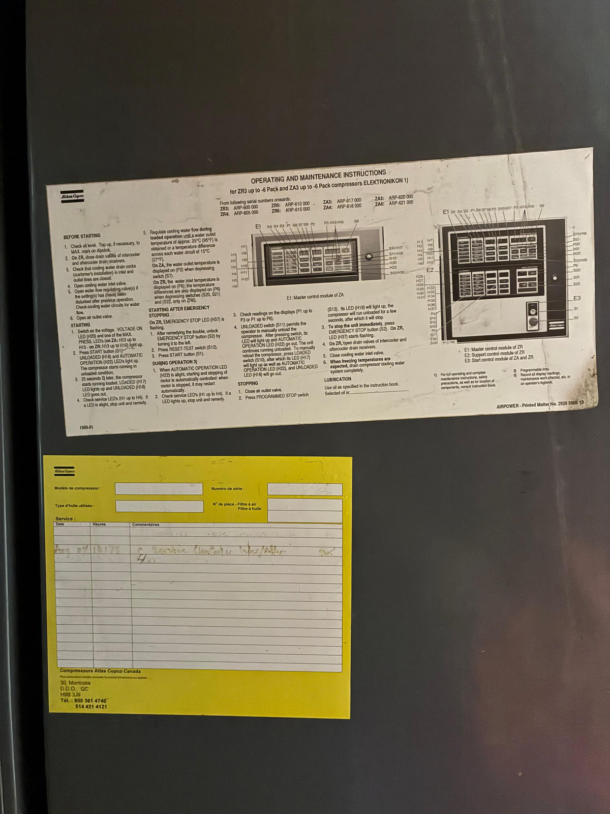 Atlas Copco ZR6 Air Compressor