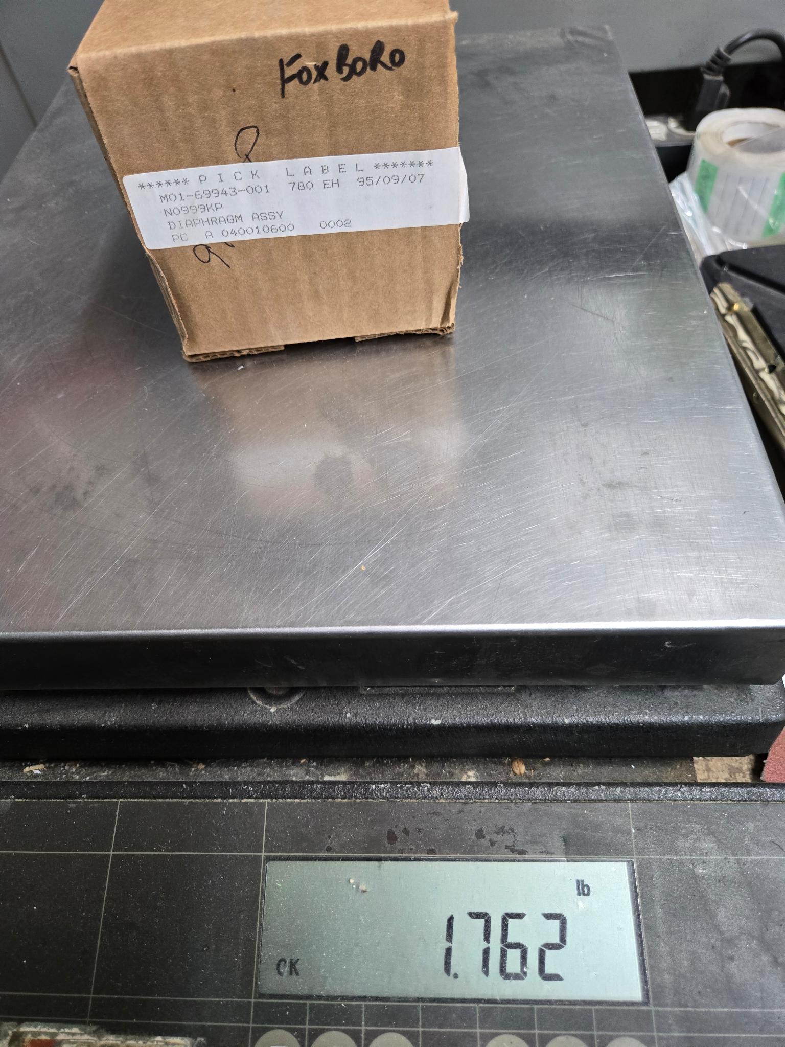 Foxboro Diaphragm Assy - M01-6694-001