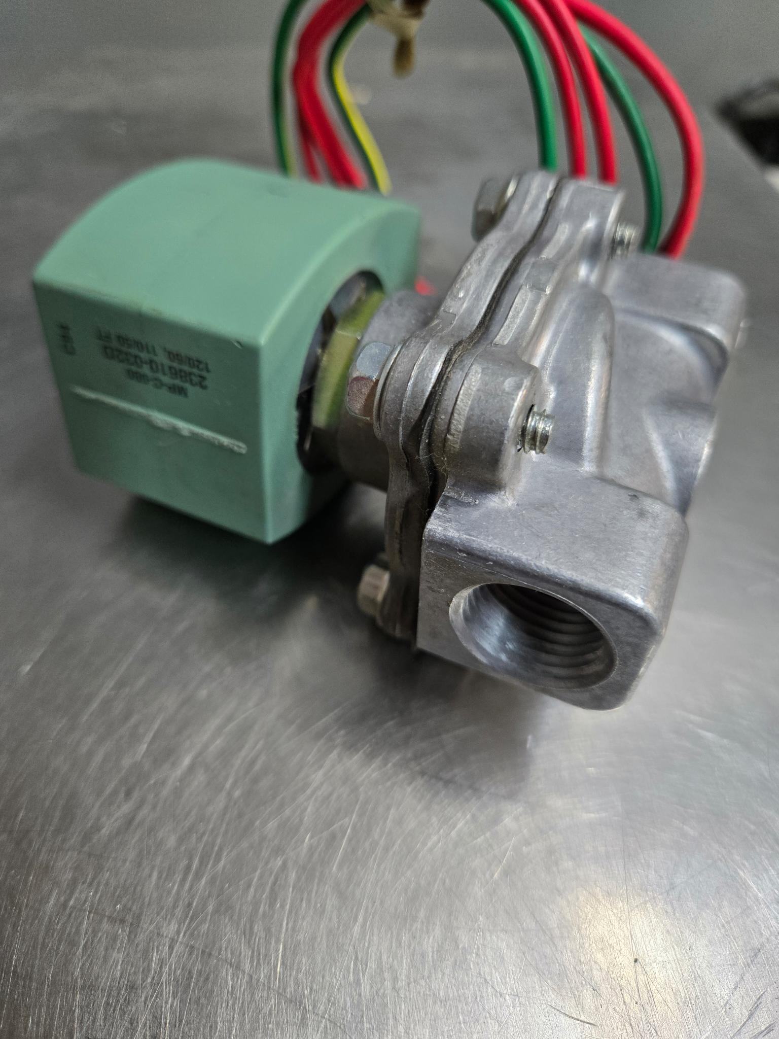 ASCO Red-Hat II 8215G20 1/2 in Fuel Gas Solenoid Valve, 120/60 Hz - 50 PSI - 10.1 W - 120 V 60 Hz / 110 V 50 Hz - Approvals: UL listed; FM approved