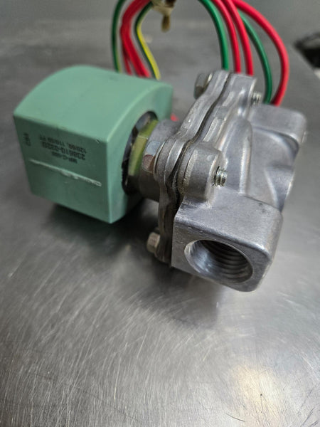 ASCO Red-Hat II 8215G20 1/2 in Fuel Gas Solenoid Valve, 120/60 Hz - 50 PSI - 10.1 W - 120 V 60 Hz / 110 V 50 Hz - Approvals: UL listed; FM approved