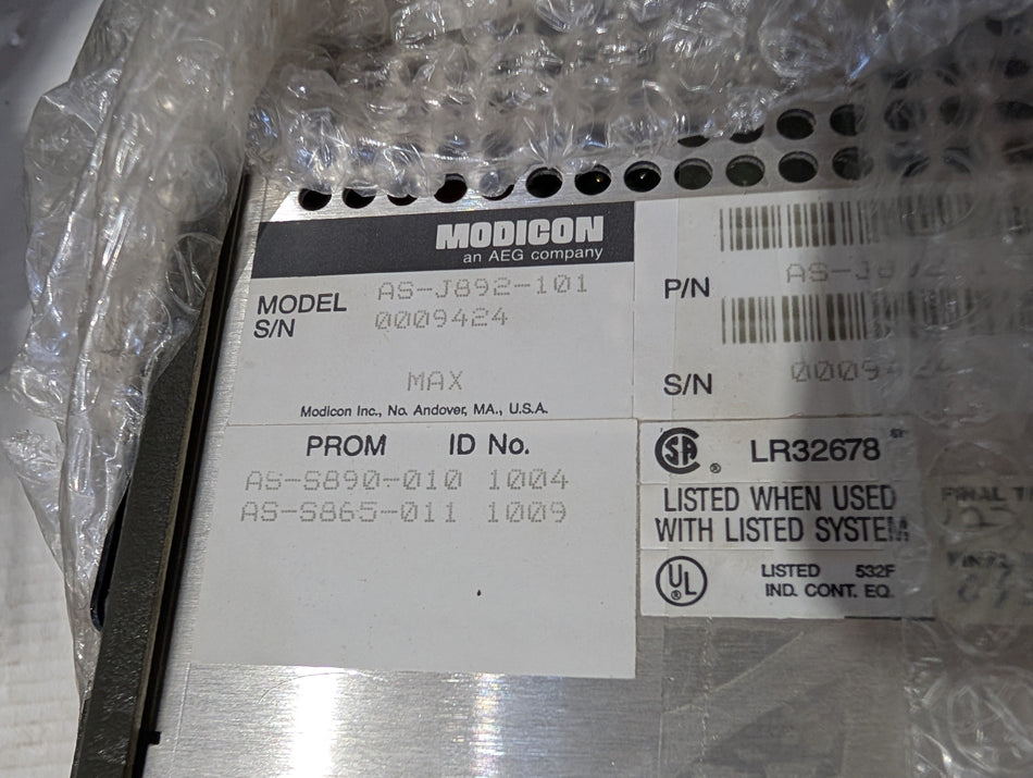 Schneider Electric Modicon Gould AS-J892-101 - Used