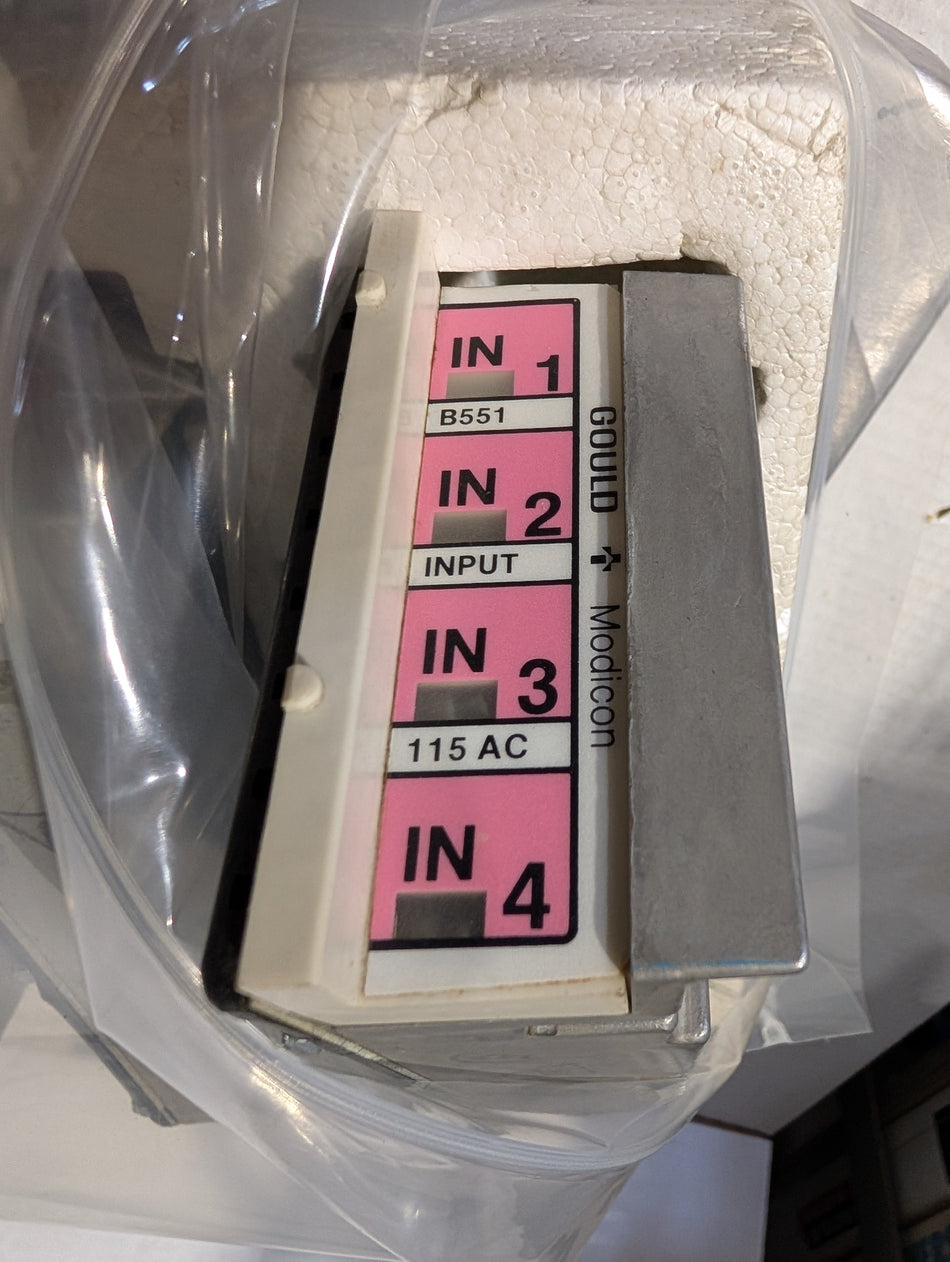 Gould/Modicon B551 Input Module 115vac "Refurbished"`