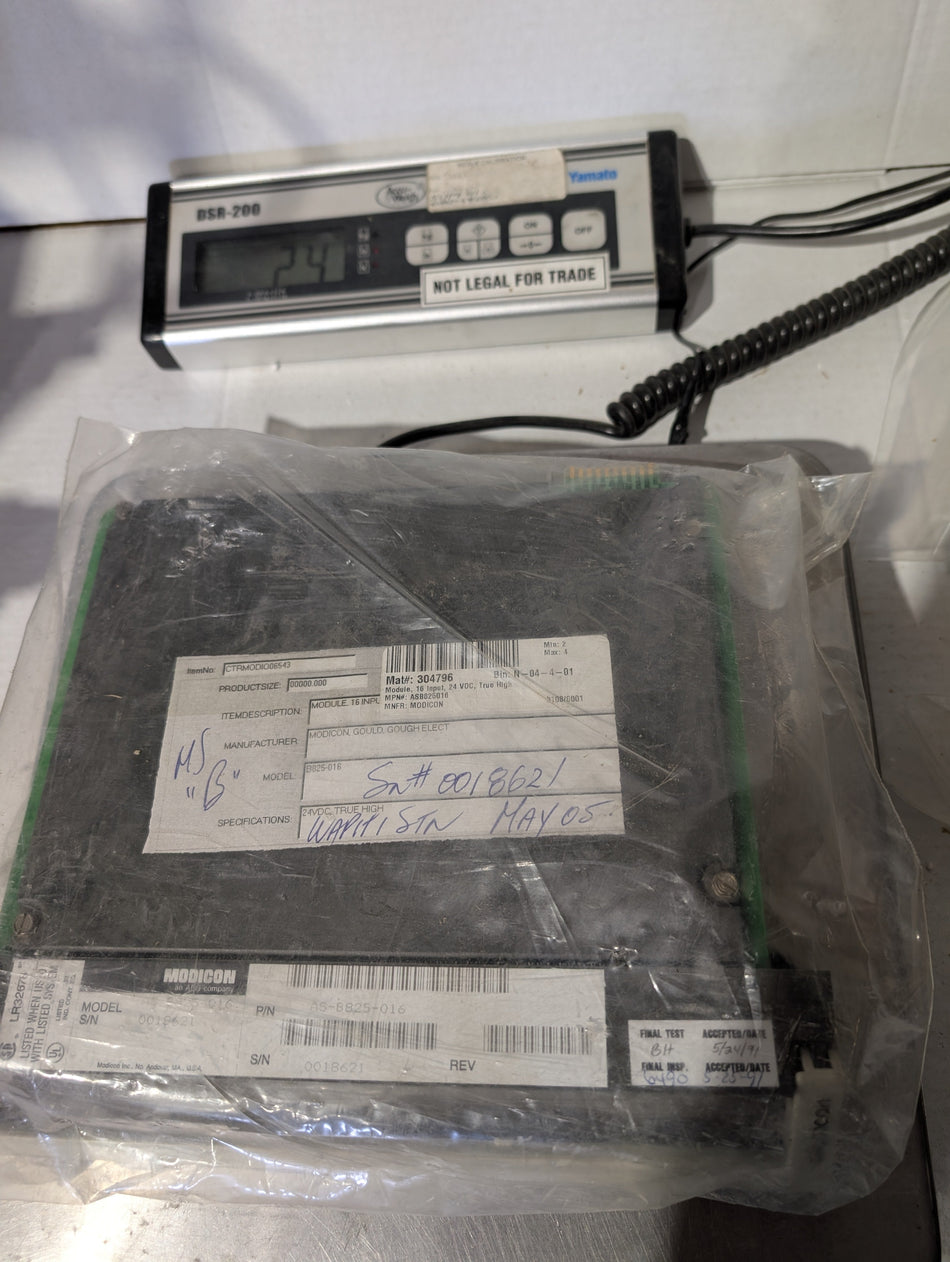 Schneider Electric  Modicon  AS-B825-016 24VDC INPUT TRUE HIGH MODULE - Refurbished B