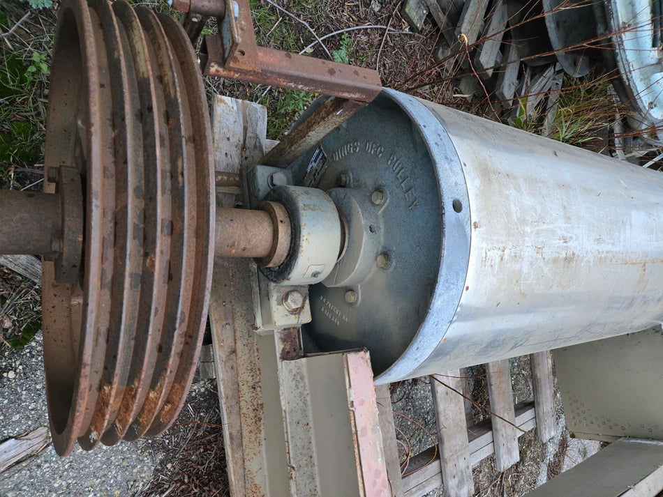 Dings Permanent Magnet Head Pulley 24" x 48" - 121832