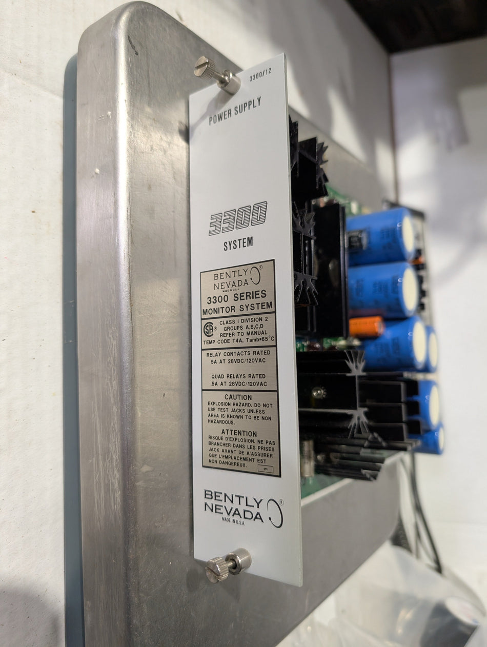 Bently Nevada 3300 Power Supply 12-01-20-01 - USED