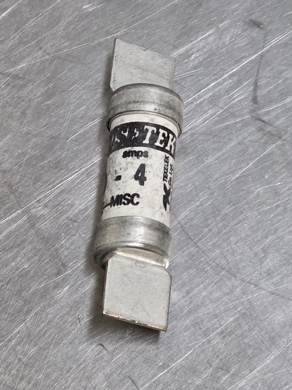 TEKELEK, FUSE TEK NSD-4 TAGGED FUSE LINK 4A 600V