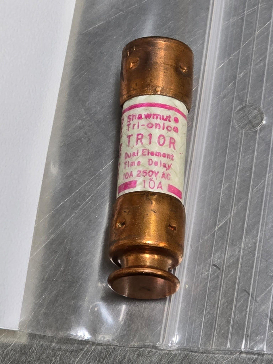Ferraz Shawmut TR10R Tri-Onic Fuse, 10A, 250V, Type RK5