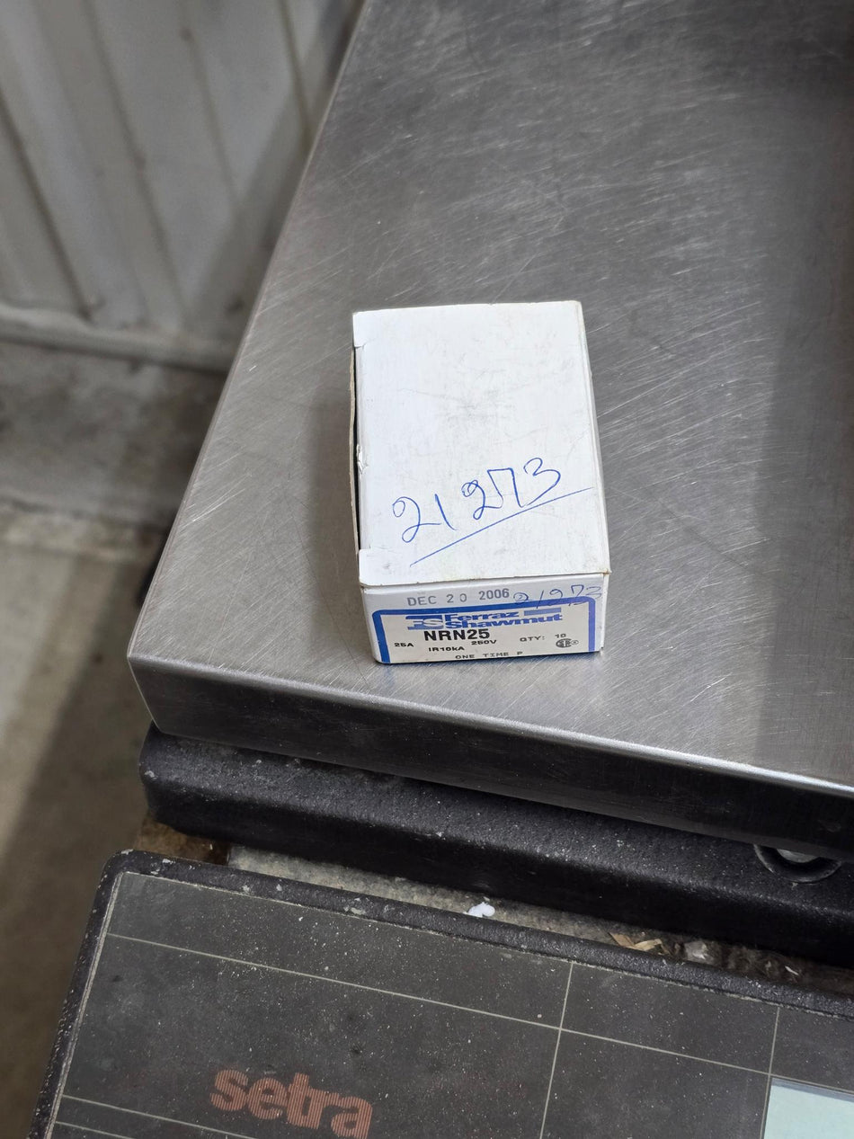 Ferraz Shawmut NRN25, 25A 250V Fuse