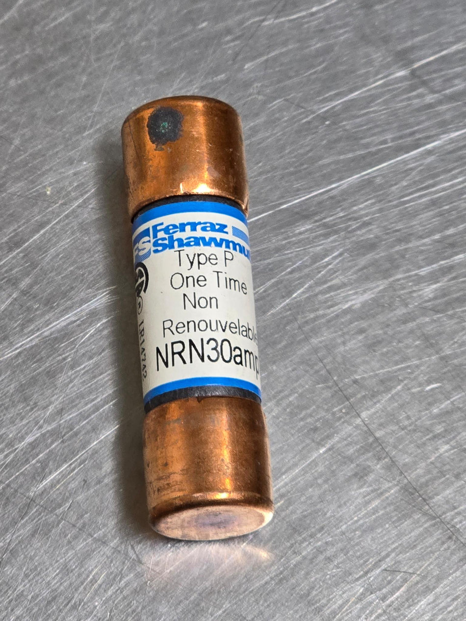 Ferraz Shawmut NRN30, 30A 250V Fuse