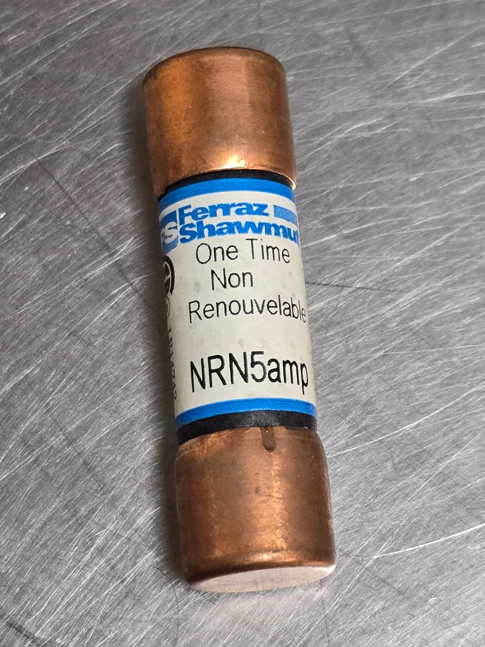 Ferraz Shawmut NRN5, 5A 250V Fuse
