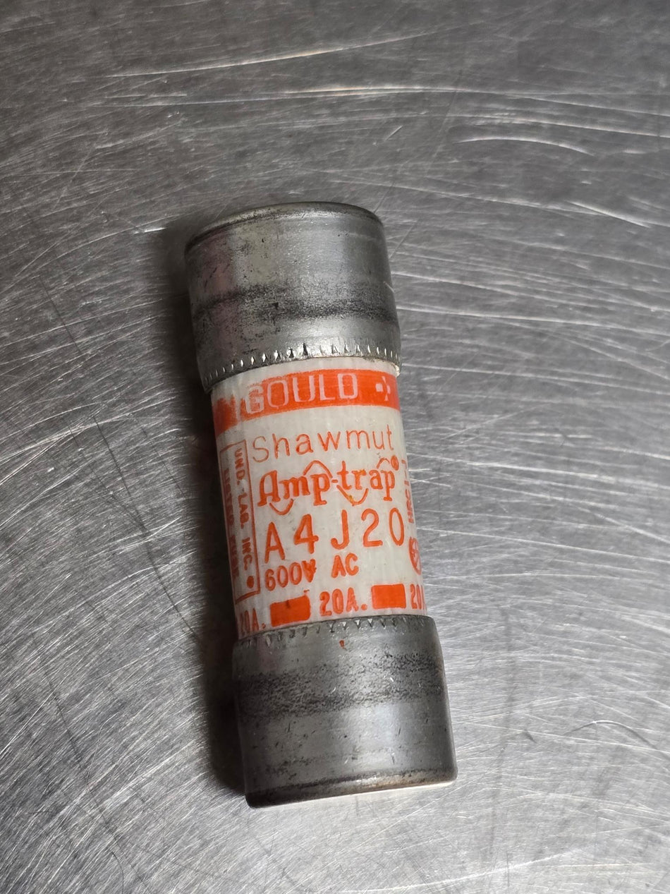Ferraz Shawmut A4J20 Current Limiting Fuses 20A 600VAC Class J