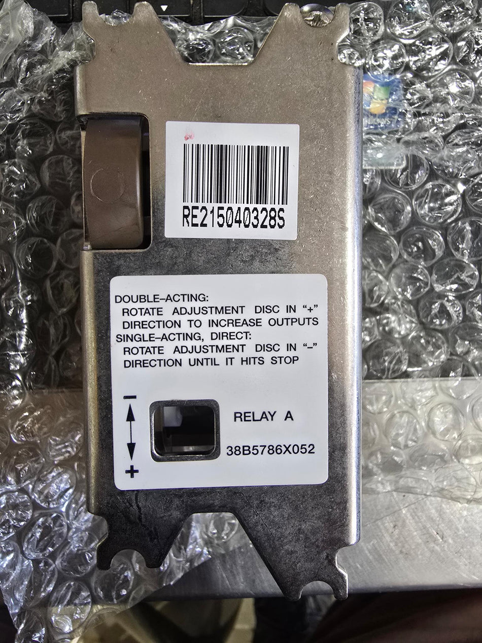 Fisher 38B5786X052 Relay Assembly