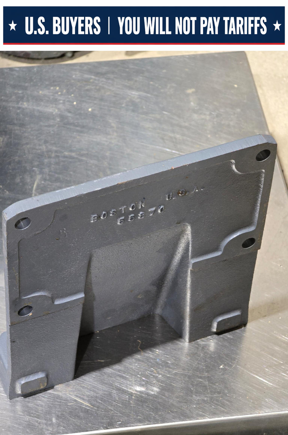 Boston Gear 55870 Bracket Mount Support  7-3/8" x 7-3/4"