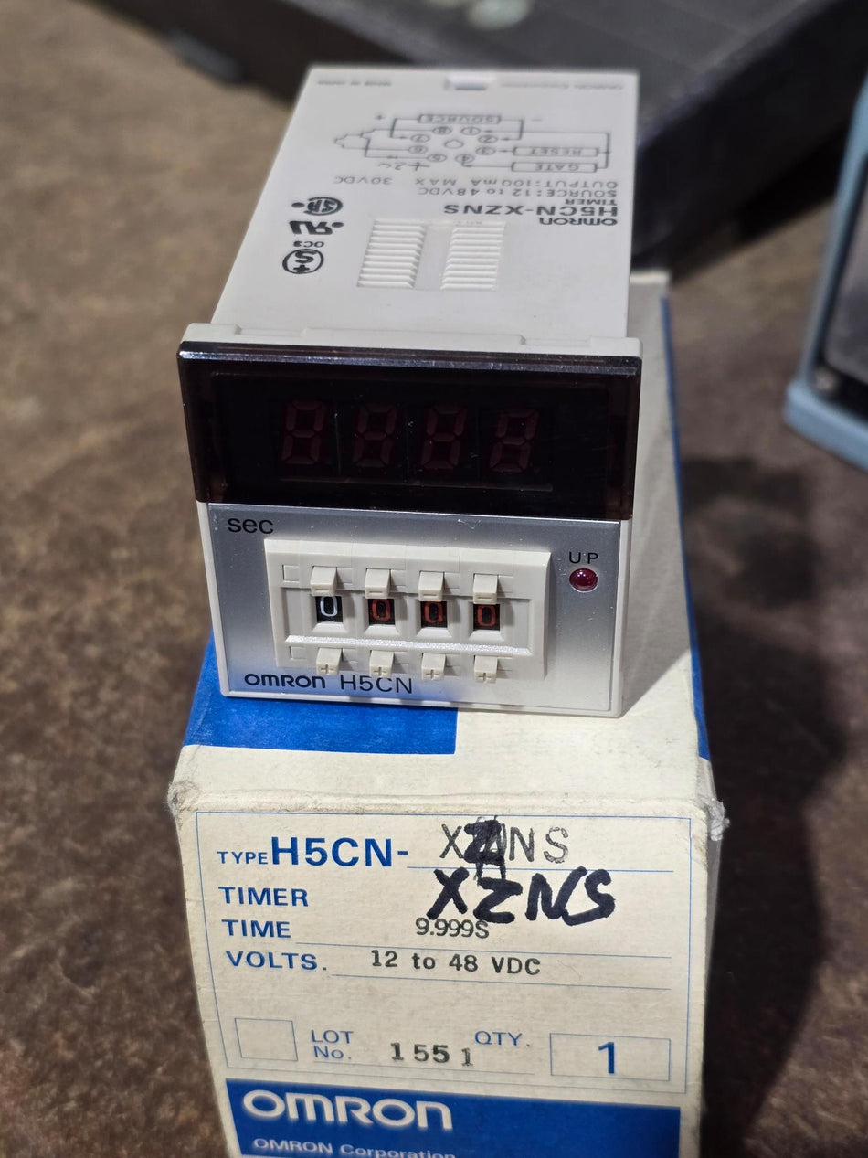 OMRON H5CN-XZNS 12-48VDC (NEW)