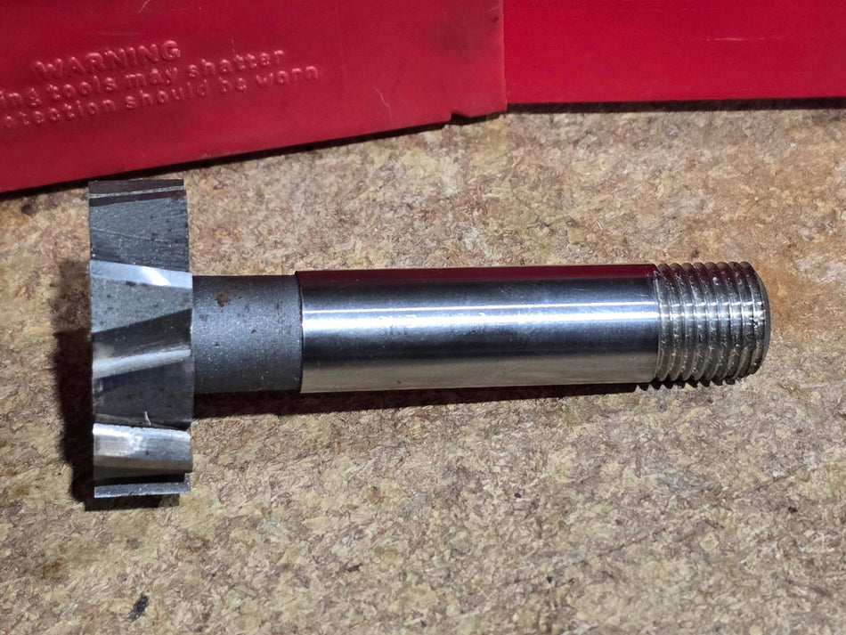 SKF C820 1210 Keyseating Cutter HSS Screwed Shank 1-1/4" DIA X 3/8", Staggered Tooth, 10 Teeth