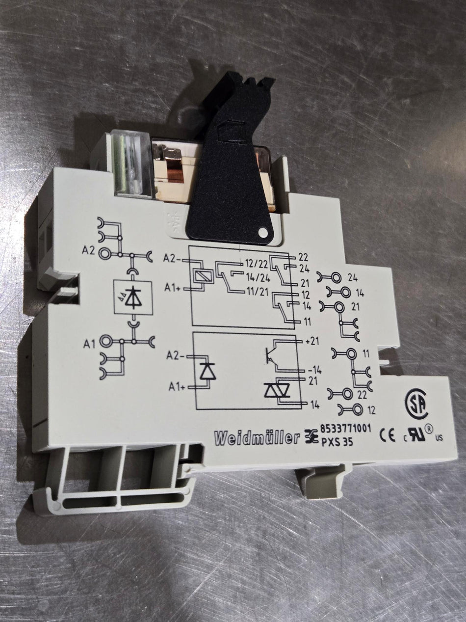 Weidmuller 8533771001 PSX 35 Socket with Relay RCL314024 DC24V