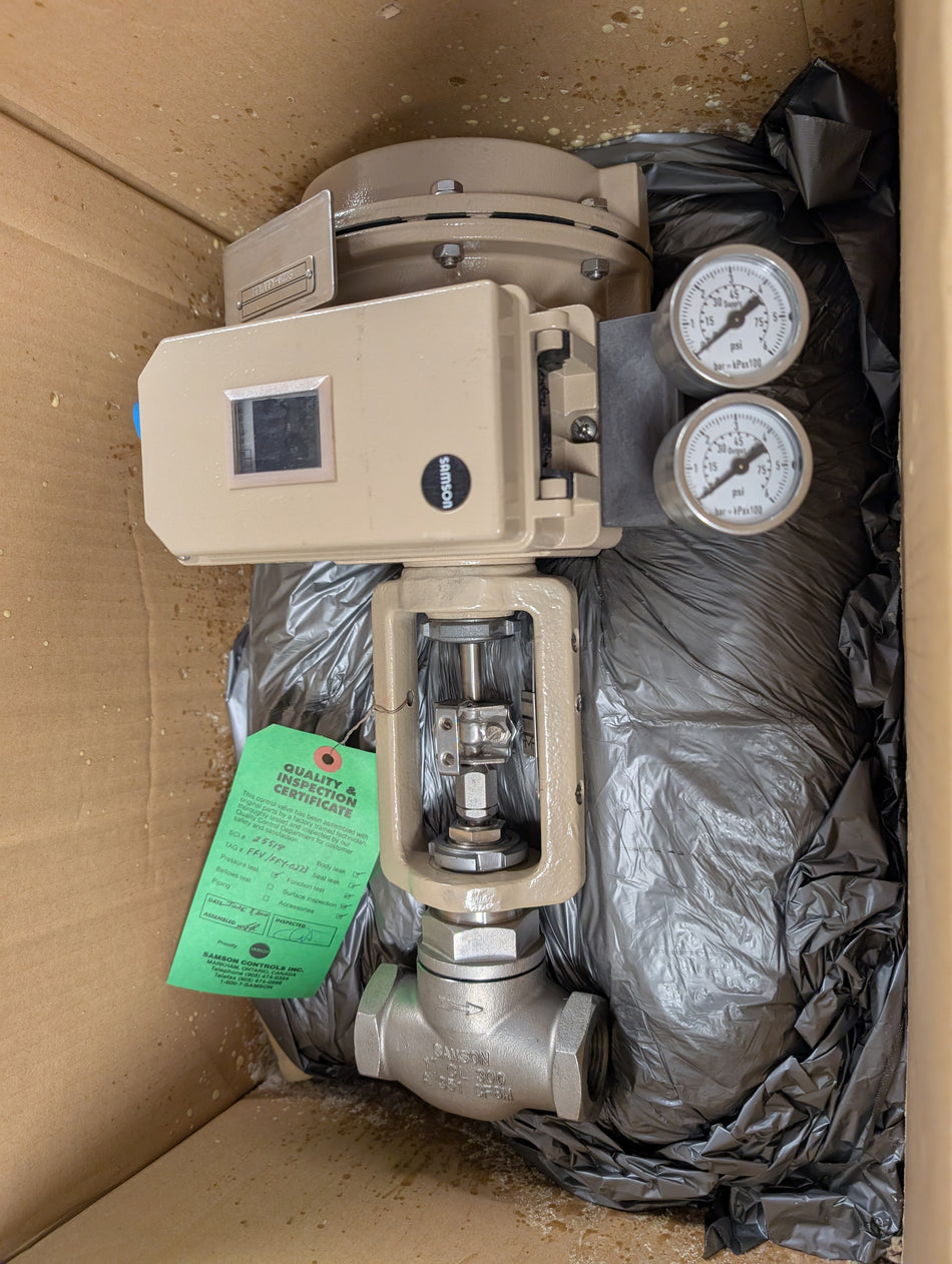 Samson EB 8822 - 3277 Pneumatic Actuator - Size 1 - 3522 Valve - Class 300