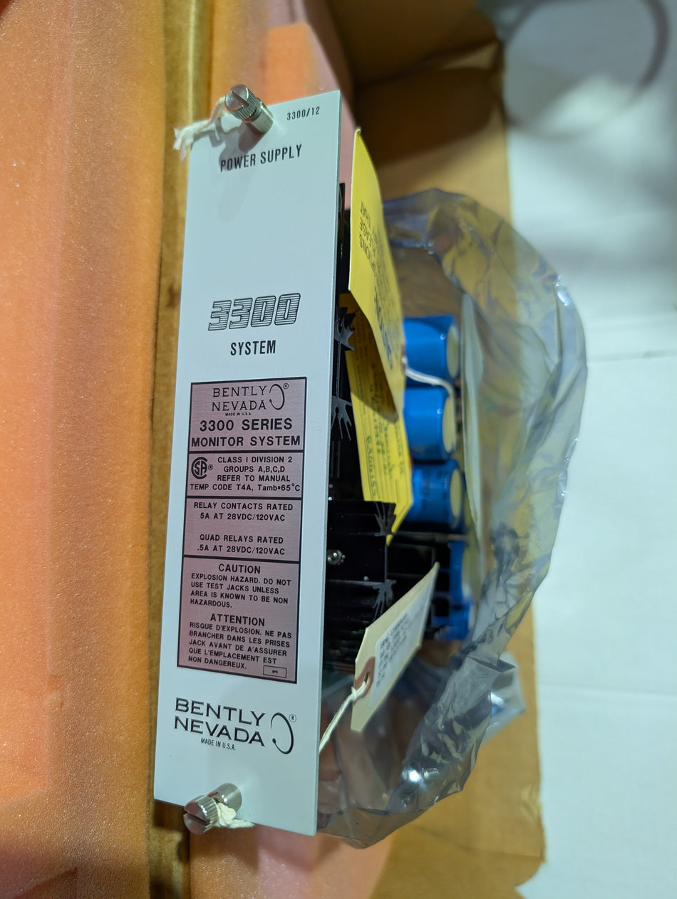 Bently Nevada 3300 Power Supply 12-01-20-01