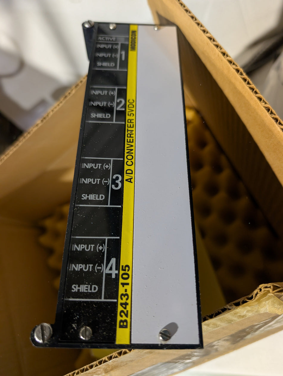 Modicon Schneider AS-B243-105 A/D Converter 5 VDC B243-105