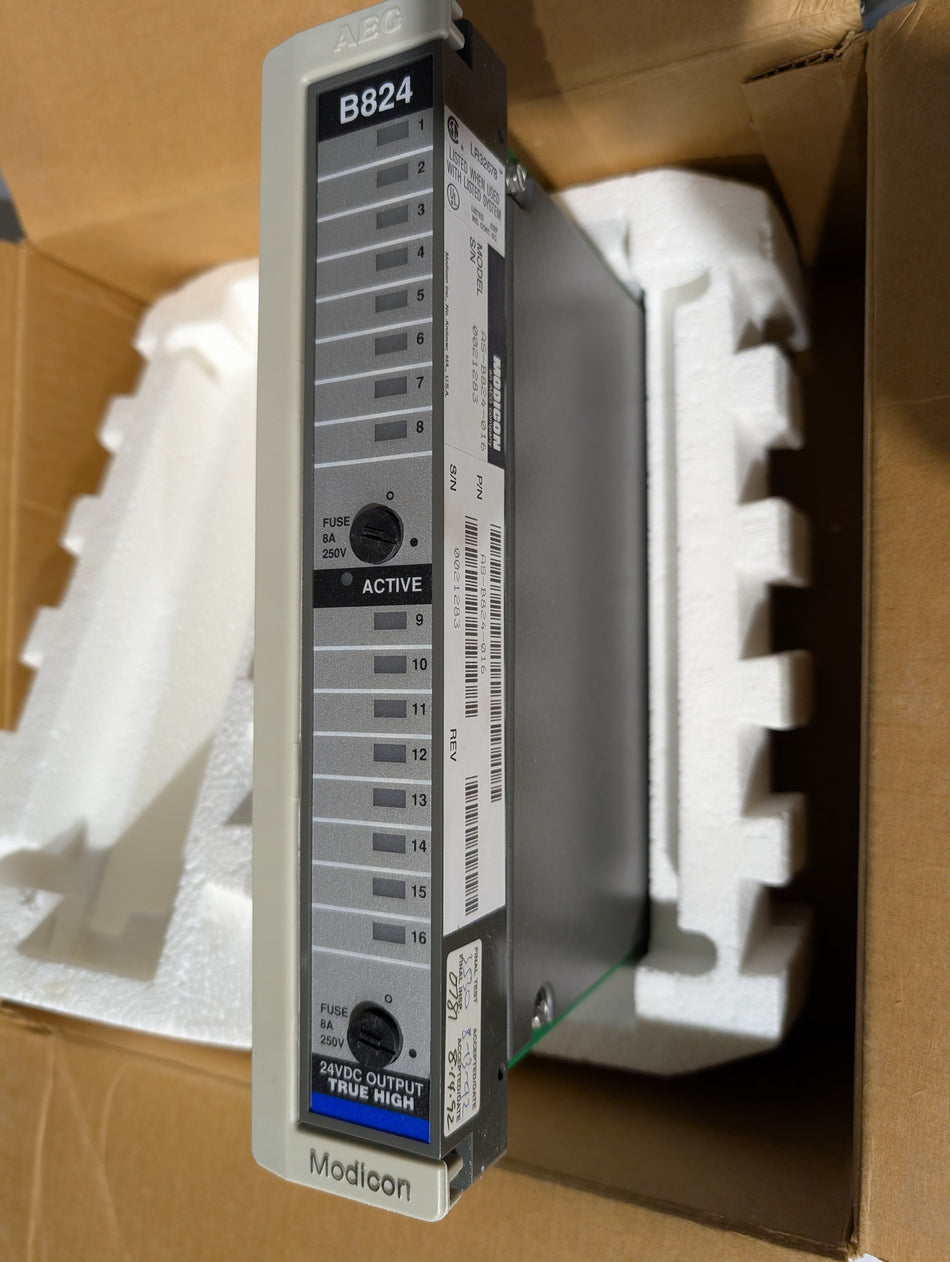 Schneider Electric Modicon AS-B824-016 24VDC OUTPUT MODULE - Refurbished