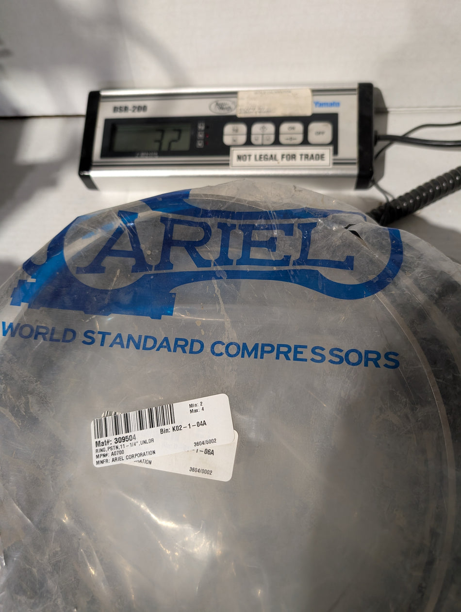 Ariel Piston Ring - UNL, 11.250 OD - A0700 - New
