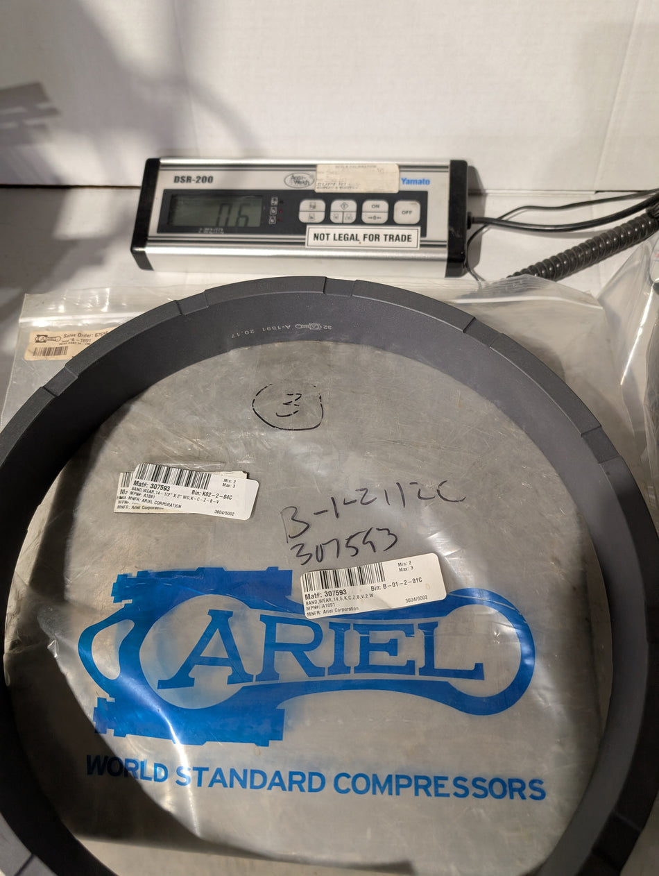 Ariel Ring - Wear Band, 14.5 x 2 - A1891 - New