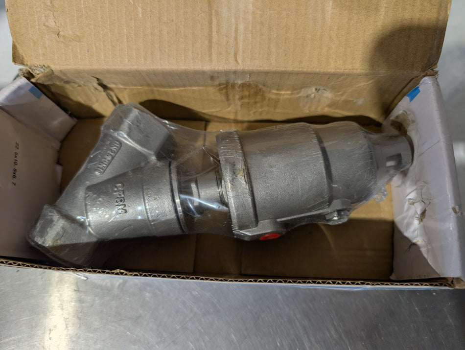 AVS - 1" Pneumatic Angle Seat Valve, 2 Way, 2 Position - 2000-DN25