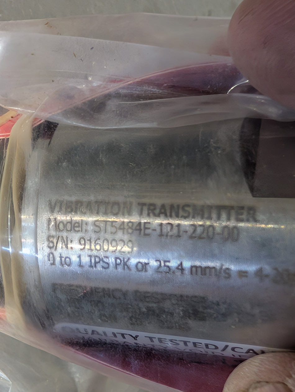 Metrix Vibration Transmitter ST5491E - 121-220-00