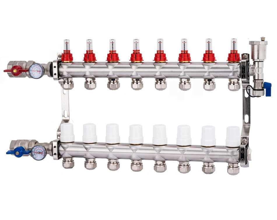 Flow Controlled Manifold Kits - 2 to 12 Port Configurations