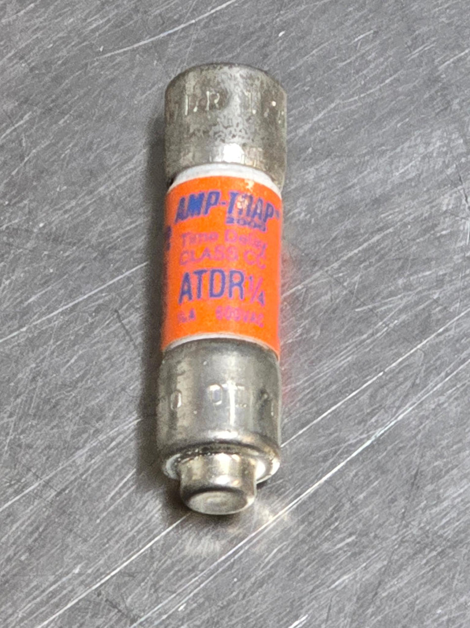 GOULD SHAWMUT, ATDR 1/4, Fuse Time Delay, CLASS CC