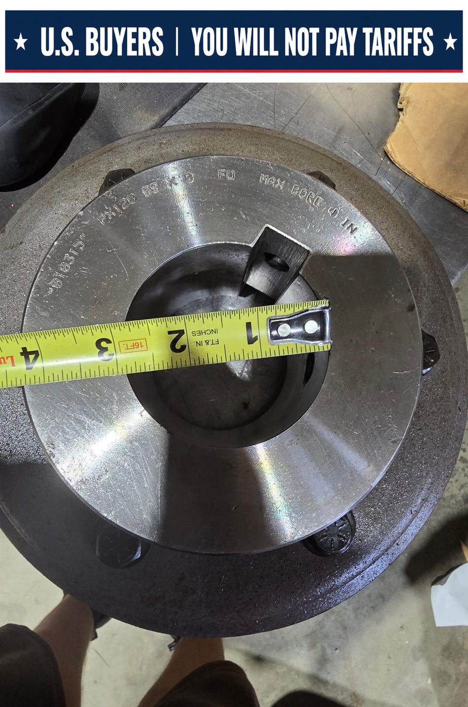 Dodge PX120BS X 0 PARA FLEX FLANGE ASSEMBLY, Part #: 010306 (SPECIAL REBORE: 2.937")