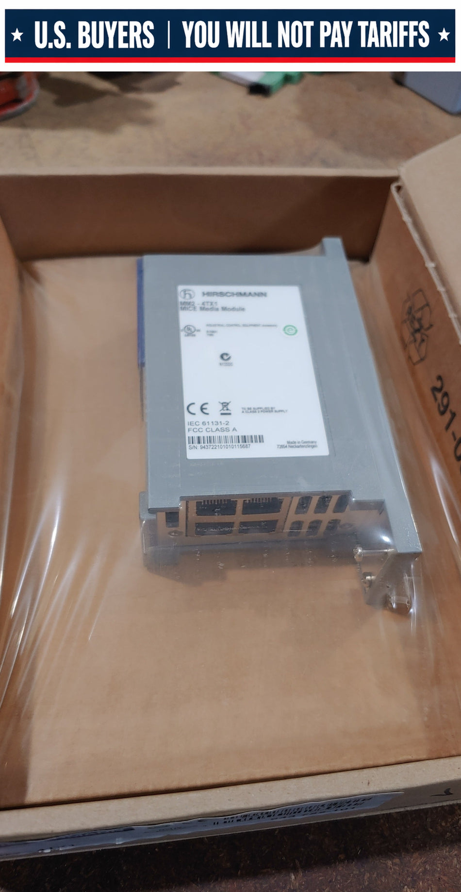 Hirschmann MM2-4TX1 MICE MEDIA MODULE