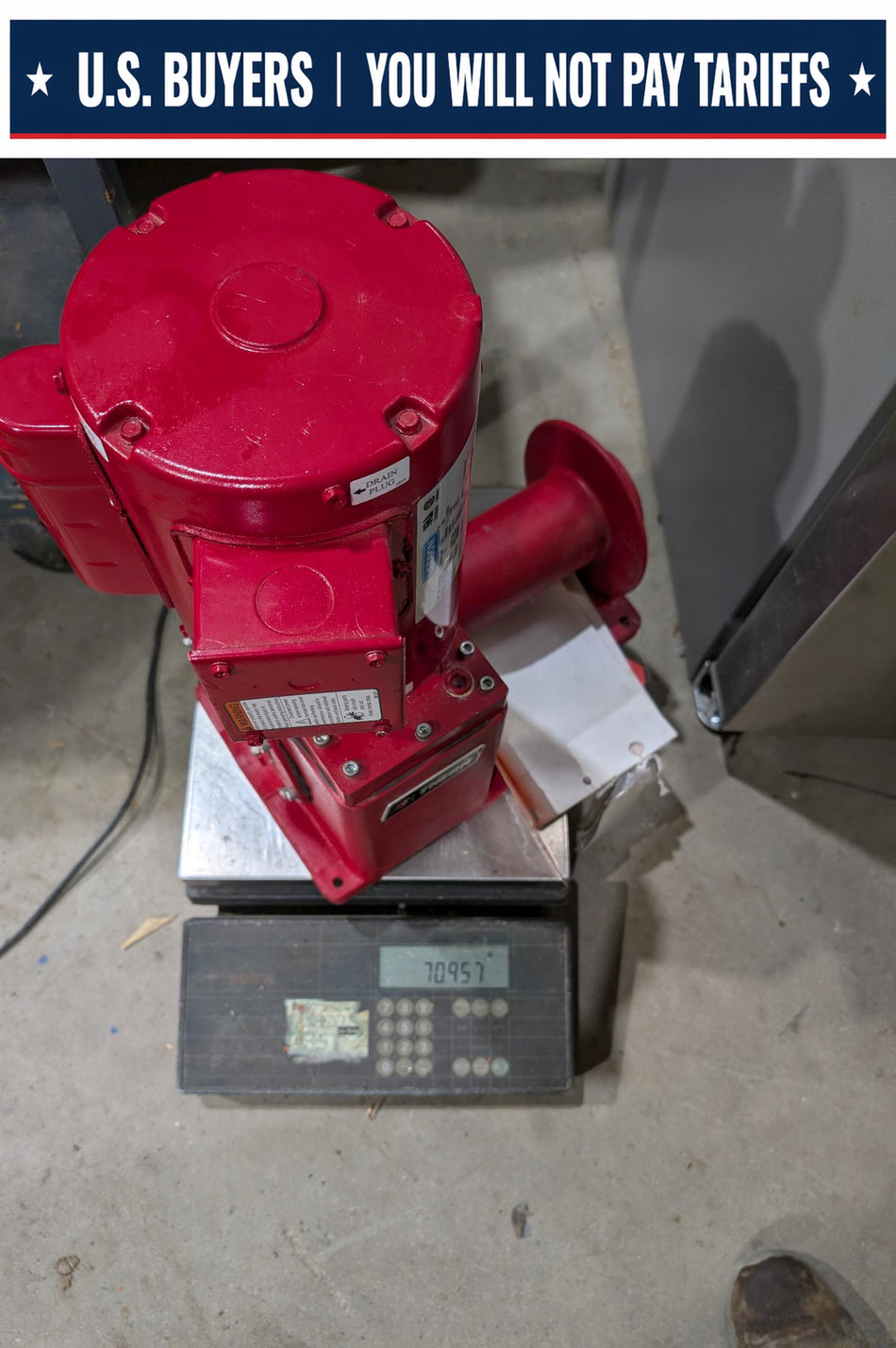Thern Electric Winch 4774AC-1PH - 2000 LB Capacity - 115v