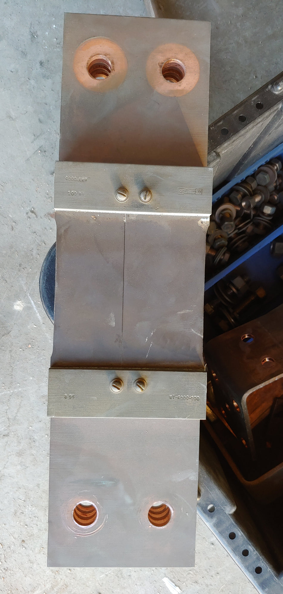 Empro / Reliance Electric WT-4000-100, 4000 Amp 100 MV Shunt