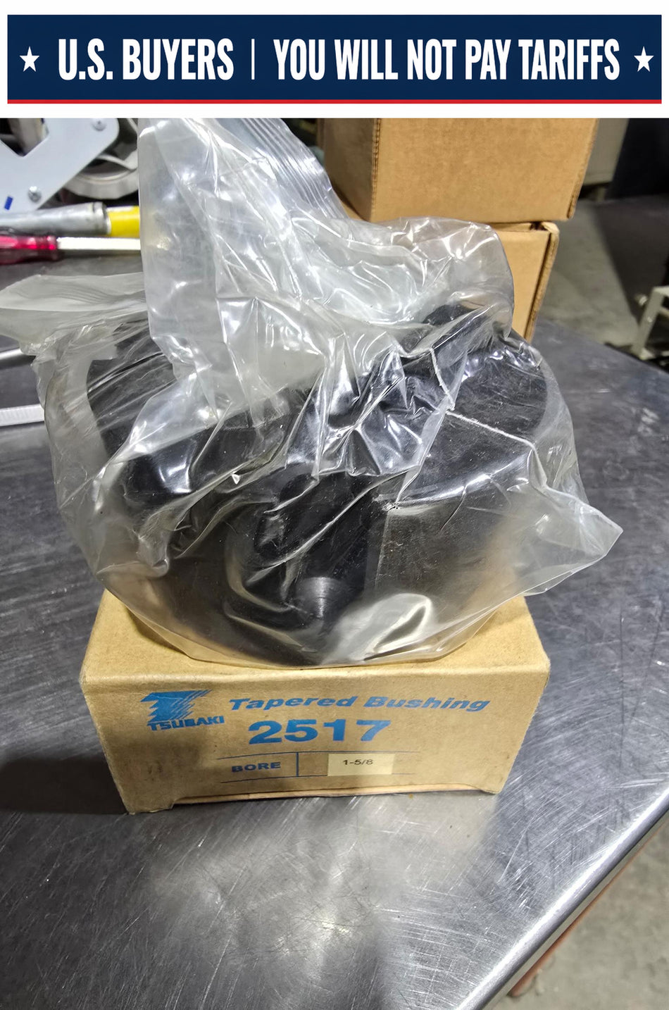 Tsubaki 2517 1-5/8 Taper Lock Bushing - 2517 Series, 1.6250 in Bore - New