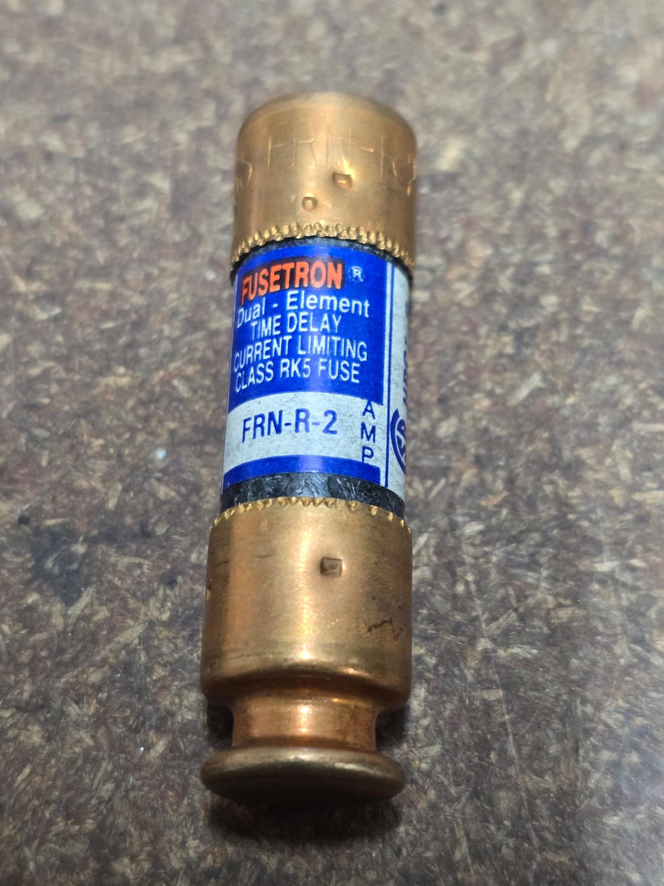 Bussmann FRN-R-2 Fusetron, DUAL ELEMENT, TIME DELAY 250V Class RK5