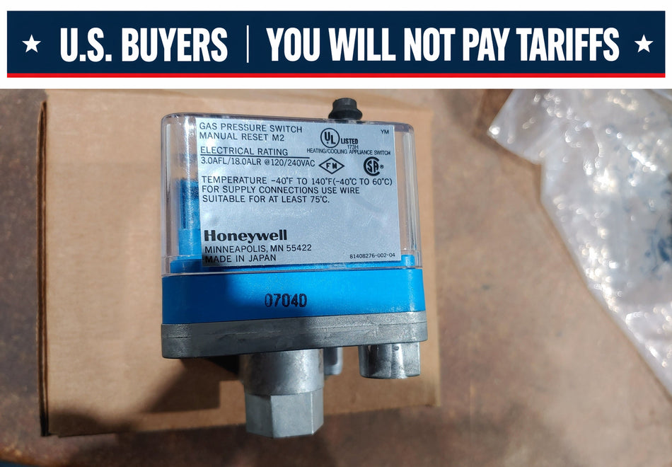 Honeywell C6097A1012 Pressure Switch