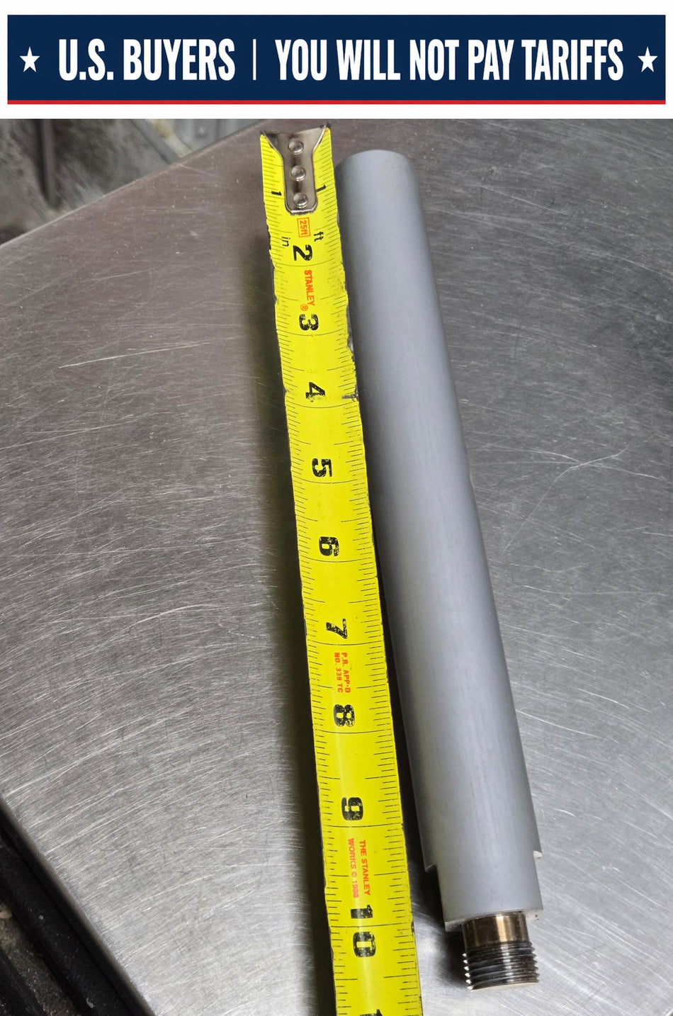 APEX - PLUNGER,1.25" OD X 10.5" LG, 6100 - TB1609