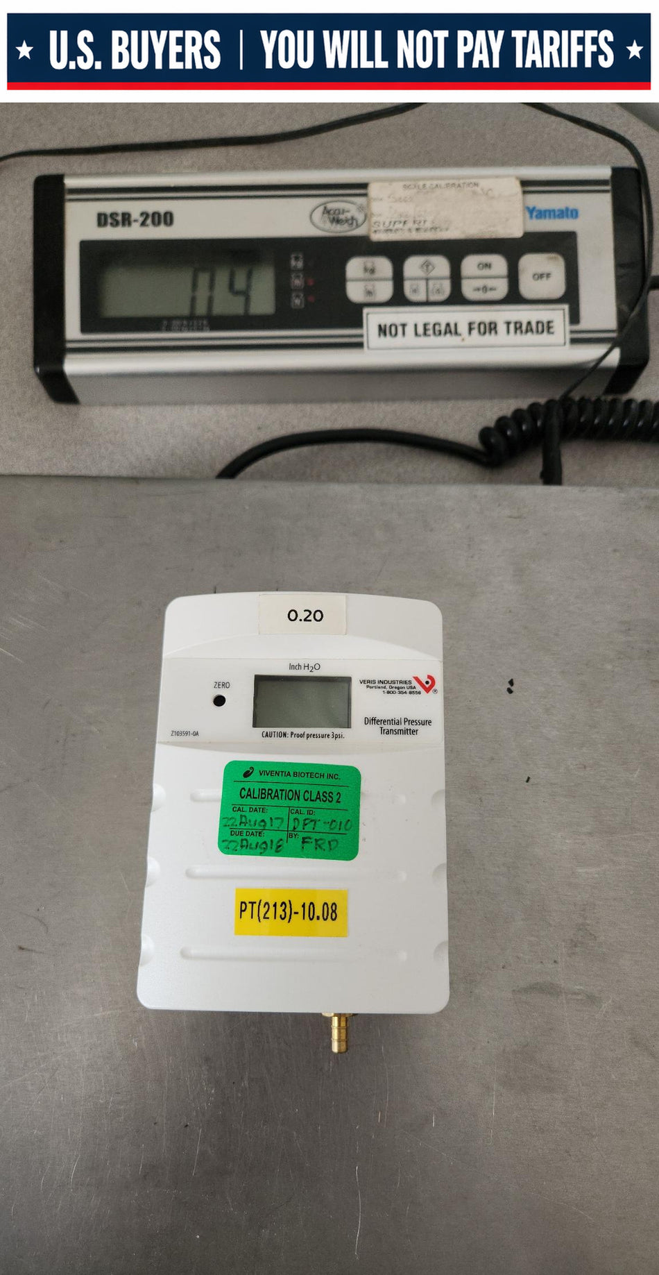 Verus Differential Pressure Transmitter - PX01