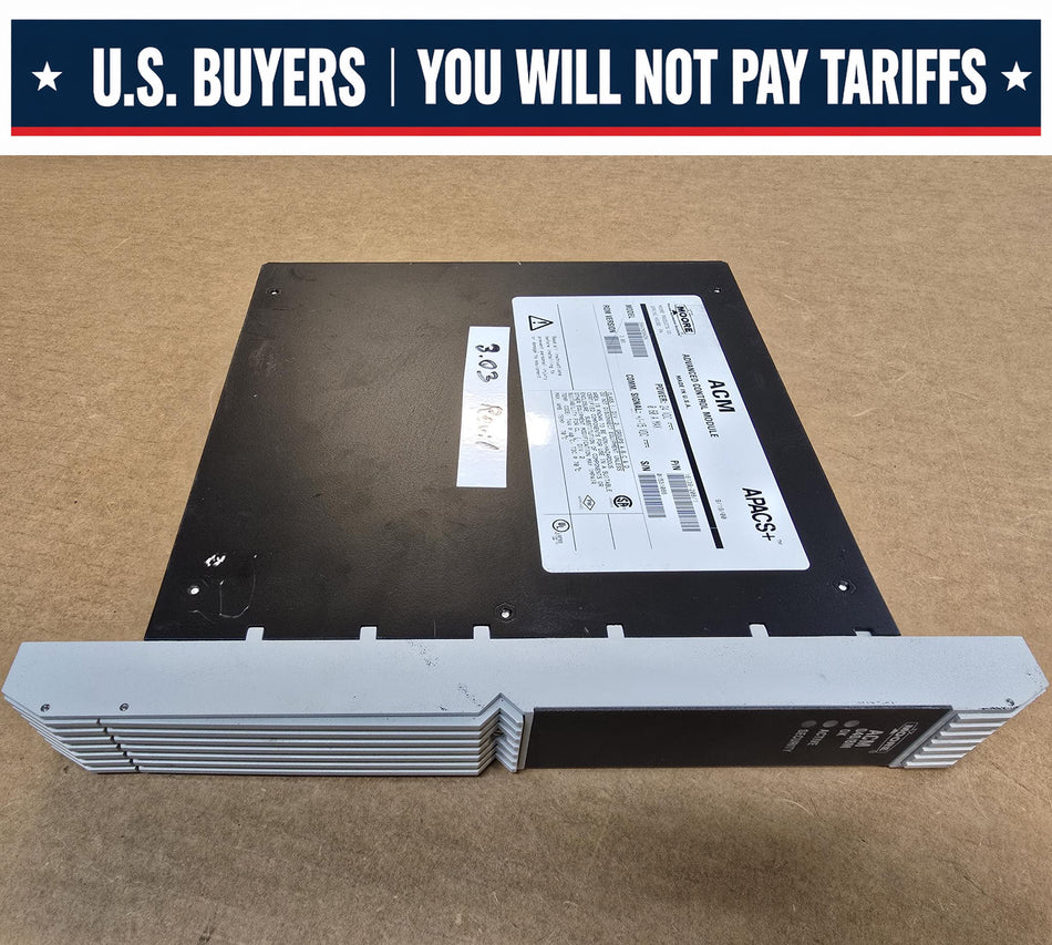 MOORE 39ACM28ADN APACS+, ROM:3.03, REV:1, ACM ADVANCED CONTROL MODULE, 24VDC, P/N: 16139-208/1  (Used)
