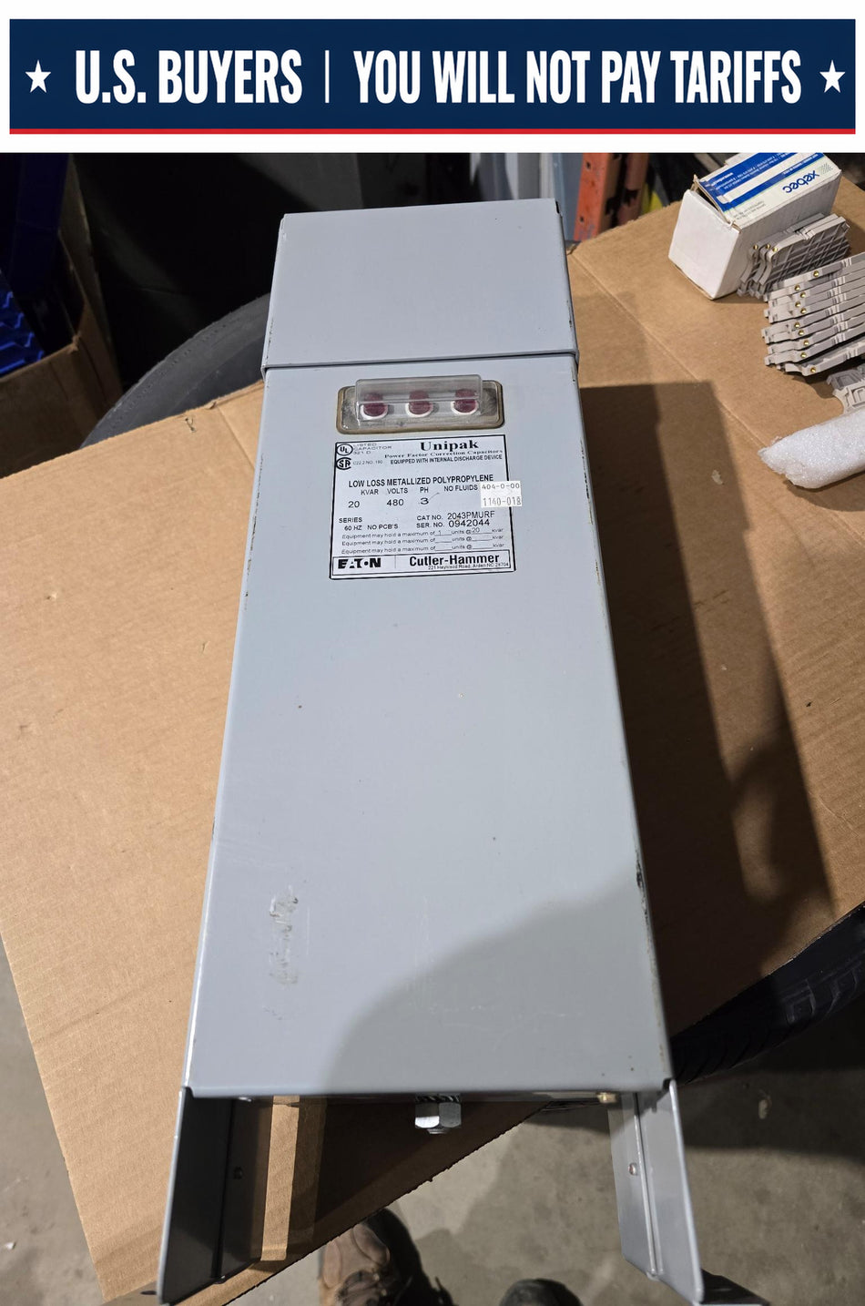 Eaton 2043PMURF 20 kVA Power Rating, 480 VAC, 3 PHASE