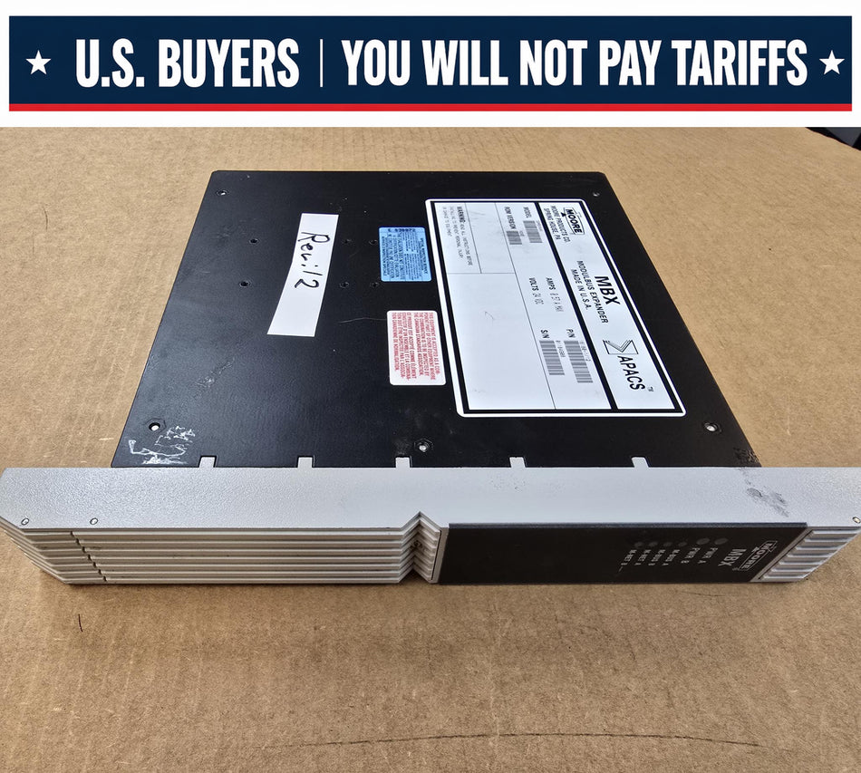 MOORE 39MBXNAN APACS, REV: 12, MBX MODULBUS EXPANDER, 24VDC 0.57A MAX (Used) (Copy)
