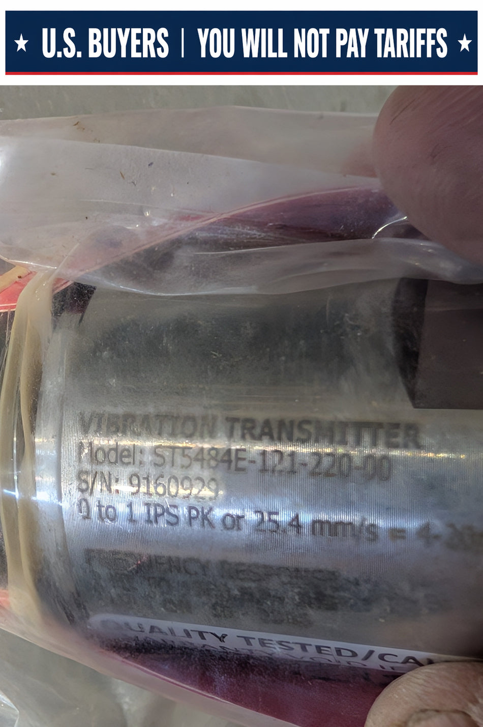Metrix Vibration Transmitter ST5491E - 121-220-00