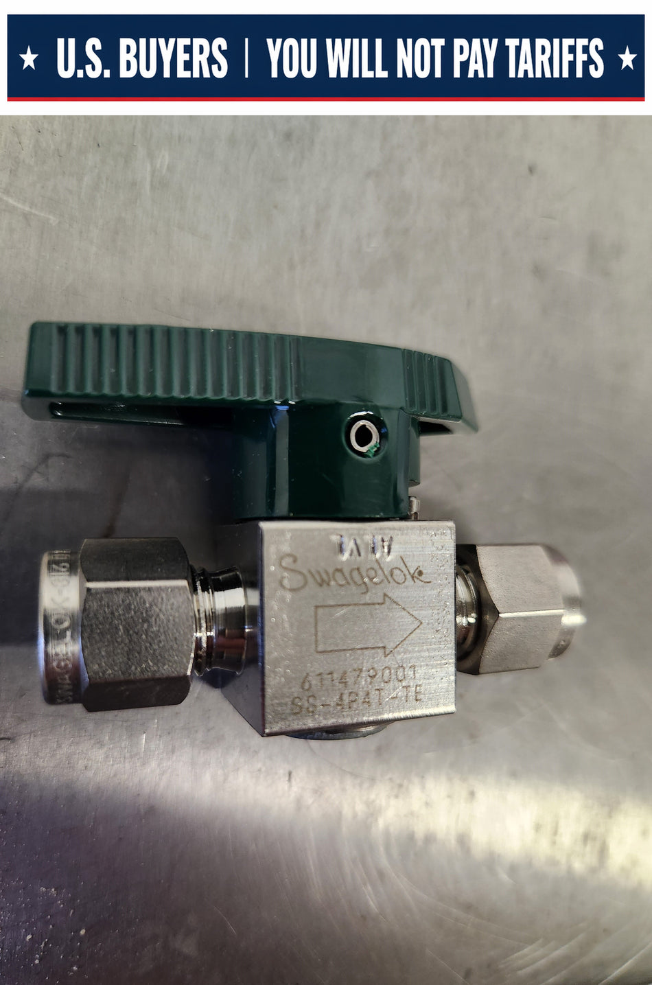 Valve - Swagelok - SS-4P4T-TE - 611479001