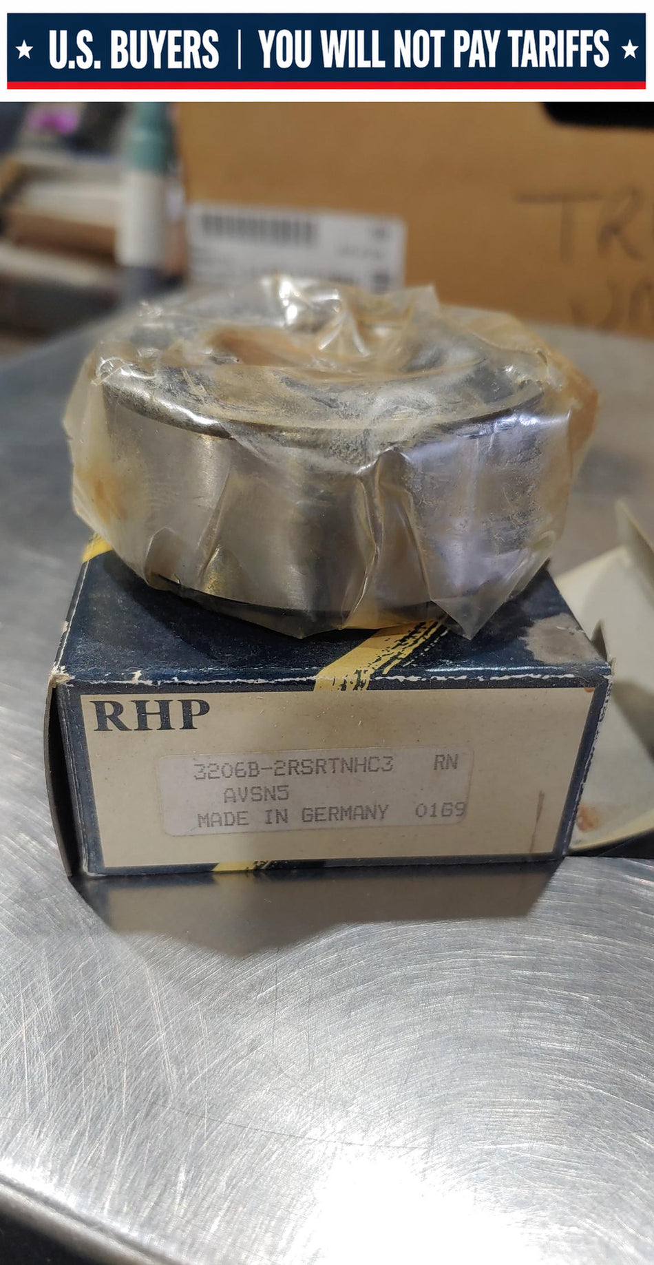 RHP 3206B2RSRTNHC3 Double Row Ball Bearing