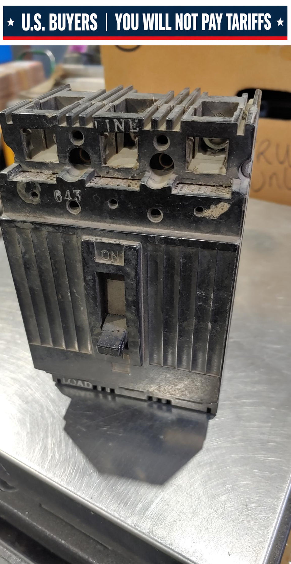 GE TEFI36030 30A Breaker (used)