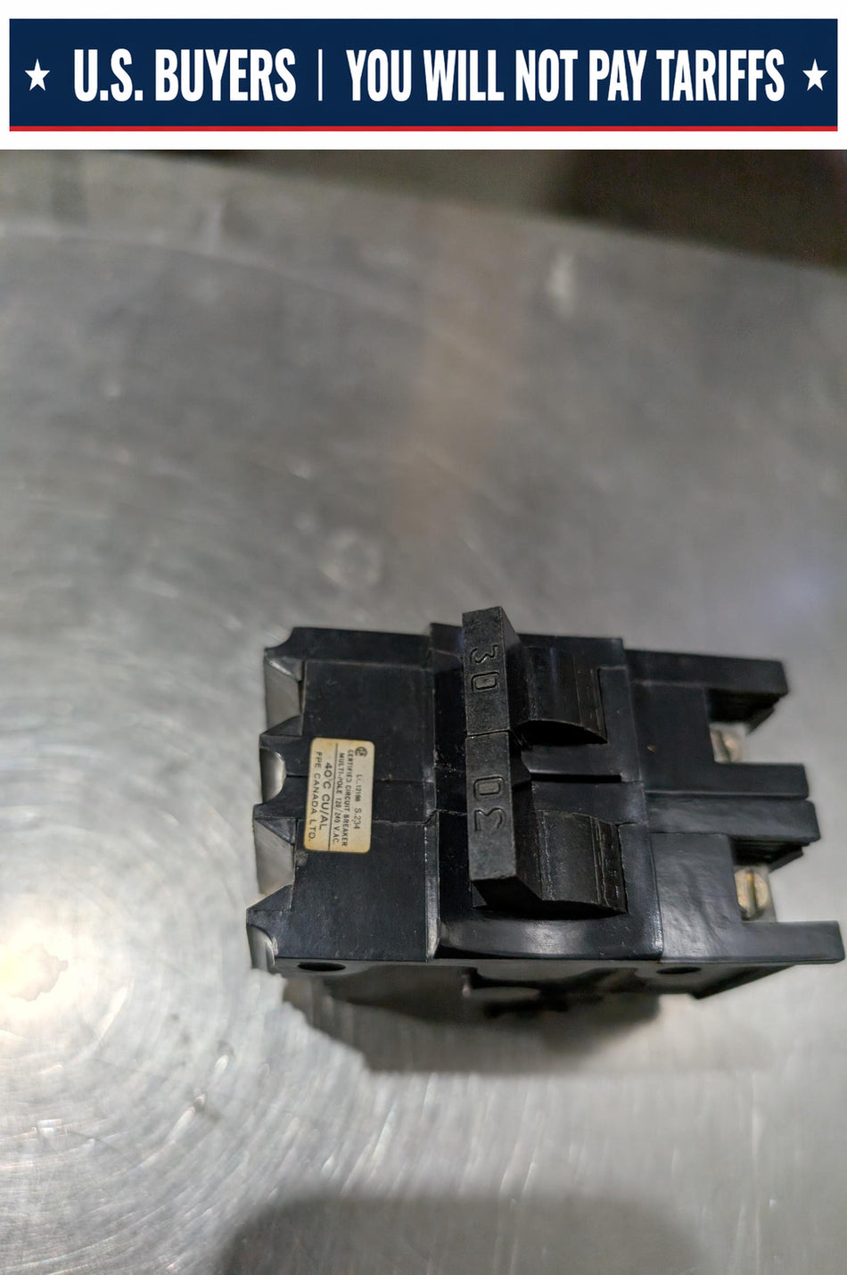 FPE 30 Amp TYPE NB Circuit Breaker Bolt-In - 30 Amp - 2 Pole - 240 Volt